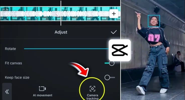 Capcut Camera Tracking Video Editing