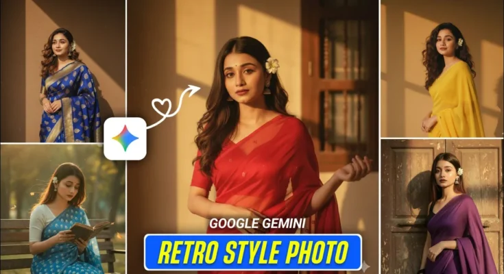 Trending Ai Retro Style Vintage Photo Editing